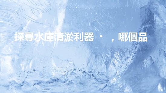 探尋水庫清淤利器，哪個品牌能助你事半功倍？